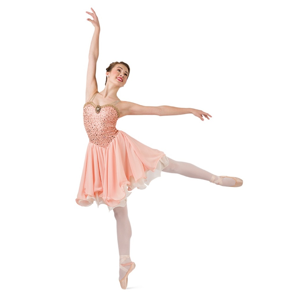 Costume Gallery 17546 Words You Whisper Ballet Dress Sequin Flowy Skirt Dance